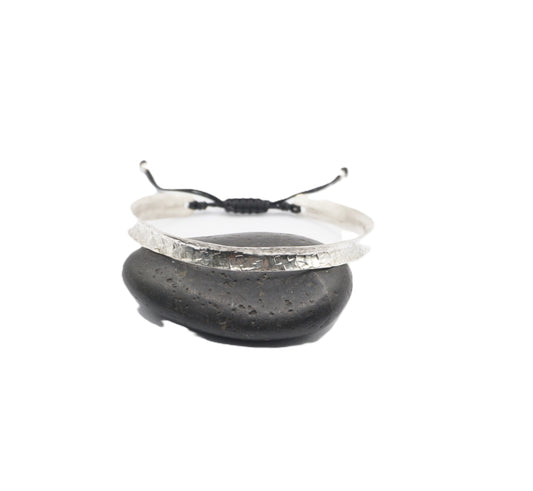 ''Anticlastic'' Silver C Cuff