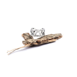 Classic Lace Texture Ring